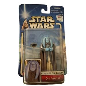 Hasbro Star Wars 2002 Attack of the Clones Orn Free Taa #35 Collection 2